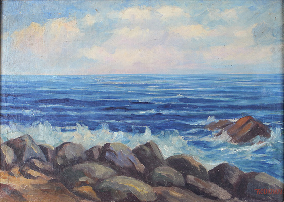 Родионов Николай Михайлович. Морской пейзаж